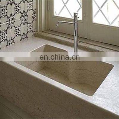 CE certificate beige marble Trani Fiorito Rosso marble