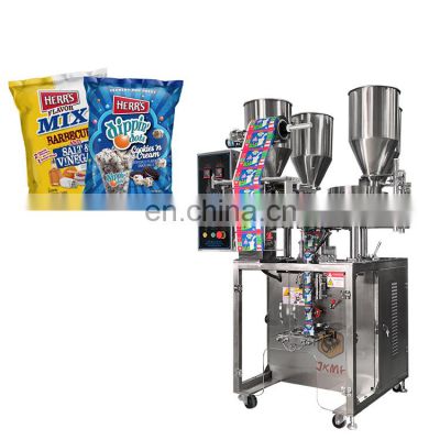 Multifunction small volume cup automatic weighing pouch bulk grain packaging machine