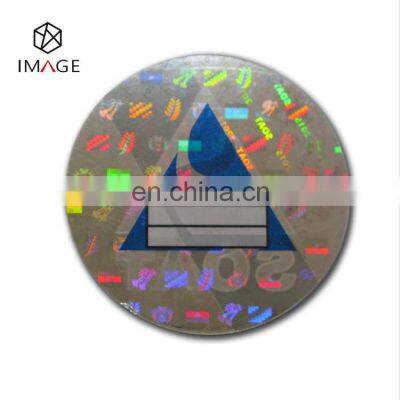 Round Custom Holographic Windshield Stickers, Windshield Parking Stickers