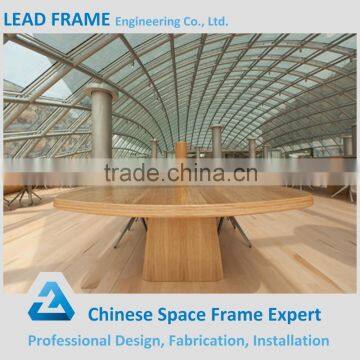 Light Prefabricated Steel Structure Space Frame BS Stained Glass Dome photo-4