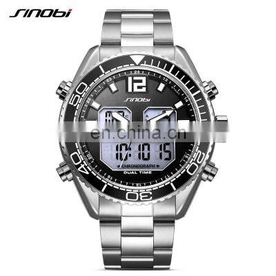 SINOBI Cool Digital Men Watches S9731G Men LED Display Wristwatch Hot Sale Chinese Direct Sale Factory Male Handwatch photo-2