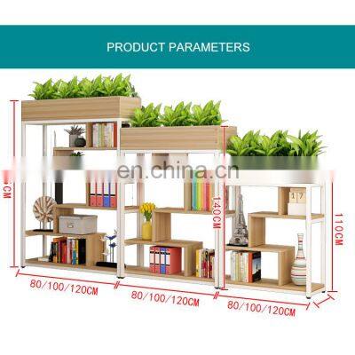 Factory Direct Bookshelf Modern Office Storage Rack Floor Rack With Best Quality photo-3