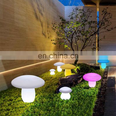 rechargeable cordless waterproof Solar charging motion lights outdoor garden led ball stone lamp