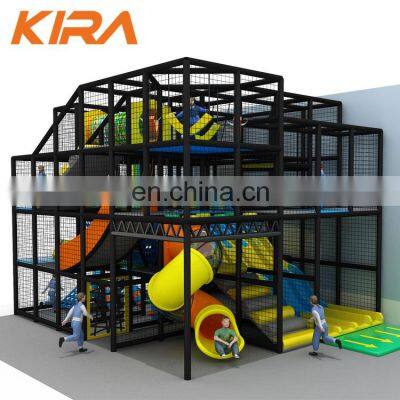 Macaron Theme Kids Play Centre Commerical Indoor Playground For Kids And Adults