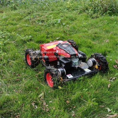 Customized Remote control bank mower from China