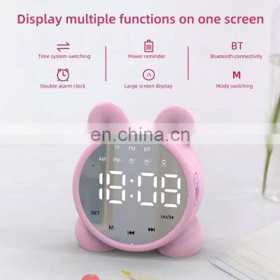 Smart Digital Alarm Clock With Countdown Timer Desk Table Clock for Bedroom Office Desktop Despertador Reloj Logo Custom photo-4