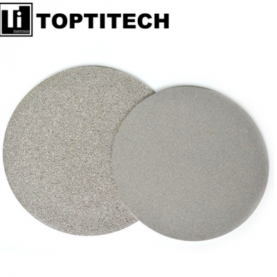 1mm Thickness Titanium Sintered Metal Porous Filter Plate Porous Titanium Filter Powder Metallurgy Filtration PEM Electrolysers photo-4