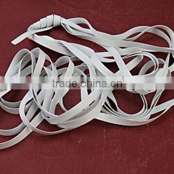 Natural Eco-friendly Colorized Elastic Smooth Rubber Belt photo-4