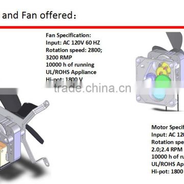 smart grill motor