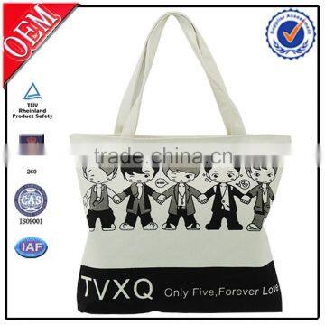 Deluxe printed Canvas Tote Bag shopping bag