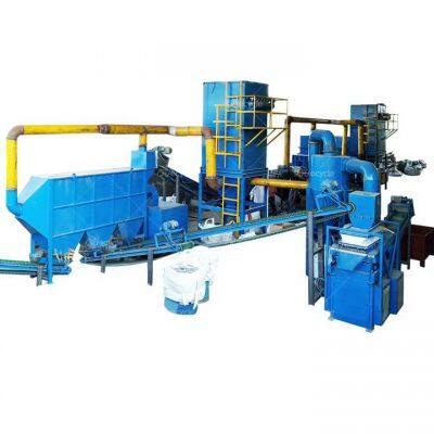 High Quality Waste Air Conditioner Radiator Recycling Machine Scrap Radiator Processing Line for Metal Separation photo-5
