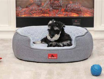 Lit pour animaux domestiques ergonomique et profilé réversible
