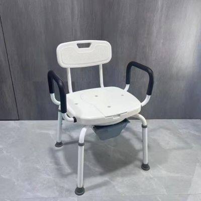 Aluminum Alloy Folding Shower Chair, Shower Stool. photo-2