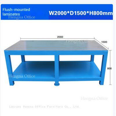 Heavy Gauge Steel Workbench With Lockable Drawers for Automotive Parts Storage Warehouses | Industrial Tool Storage Bench photo-2