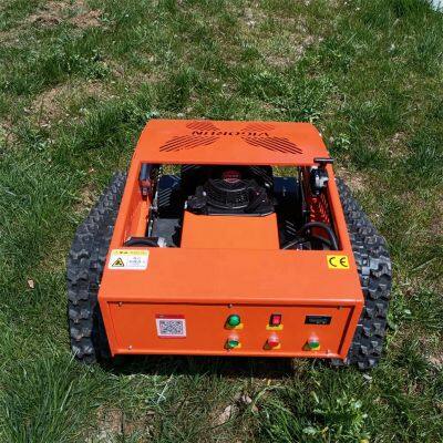 Gasoline Engine Brushless Walking Motor 360 Degree Rotation Remotely Controlled Brush Cutter photo-2