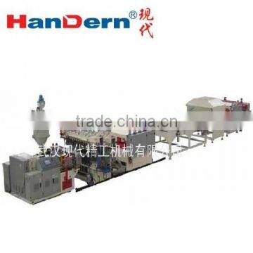 Screen printing plastic sheet making machine