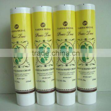 100-150ml Cosmetic Tube for Hand Cream, Delicate Design by Offset Printing