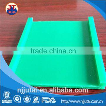 Extrude green flat UHMWPE guide rail