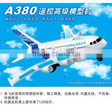 Airbus A380 Aircraft With Music and Lighting Toys 4 CH RC Airplane Best Gift For Children photo-2