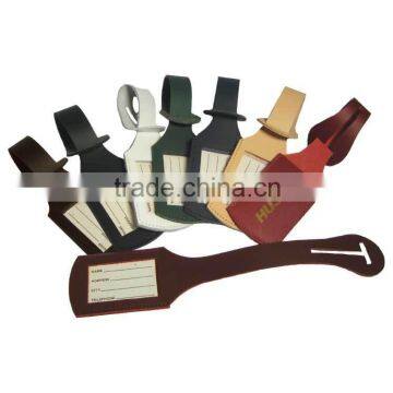High Quality Bulk Leather Luggage Tags