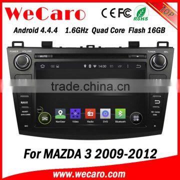 Wecaro WC-MZ8003 android 4.4.4 car dvd for mazda 3 mp3 player 2009 2010 2011 2012 3G wifi playstore                        
                                                Quality Choice