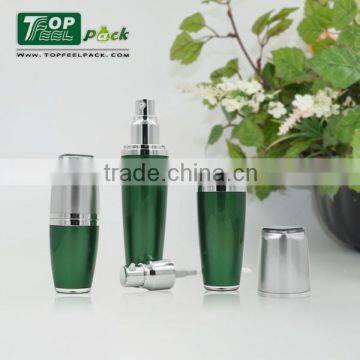 2015 Popular Unique Plastic serum Bottle with Lotion Pump Sprayer