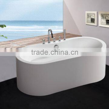 Luxury Oval Corner Small Bathroom Standard Bathtub