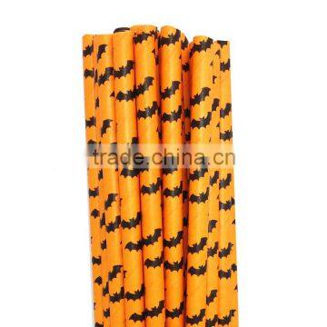 Halloween Decorations Wholesale Halloween Bats Paper Straws