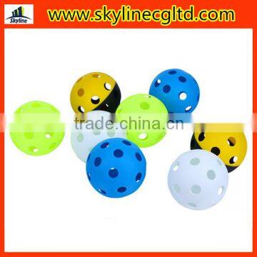 Wholesale cheap soft PE/PP/EVA pickleball for kid