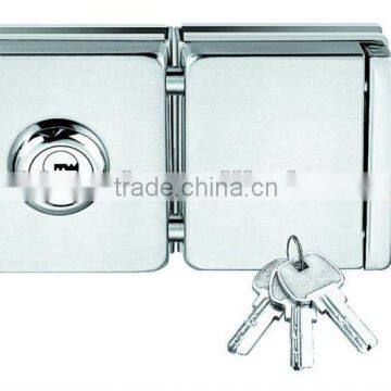Toughness glass door lock