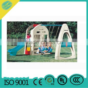 kindergarten baby slide combination , outdoor children plastic slide