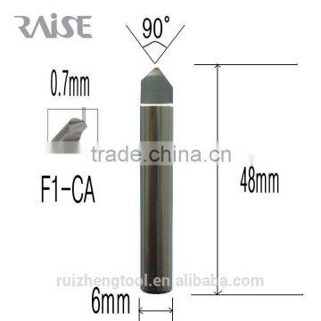 duplicate hss/carbide key dimple cutter F1 D701071ZB for chip slicacutter for dimple key machine