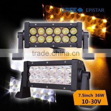 36 watt illuminator led flashing light bar