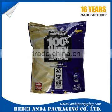 Whey protein powder packaging bag/custom plastic packaging bag for pistachio nuts