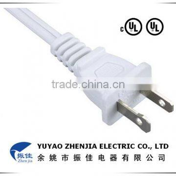 UL and cUL power cord /plug / 2 PINc / 125V