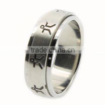 Stainless Steel Spinner Rings SR-9009