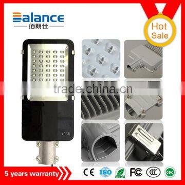 CE RoHS FCC certification 30w led street light price list