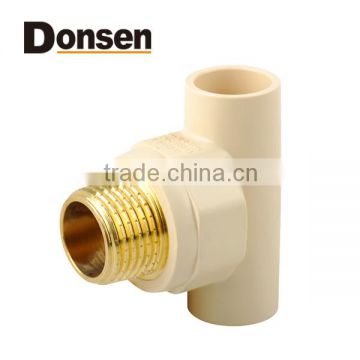 BRASS THREAD MALE TEE(CPVC ASTM D2846)