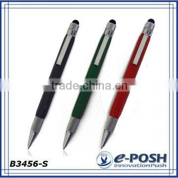 Portable Customizing Engraving Metal Touch Screen Stylus Promotional Mini Refill Pen photo-4