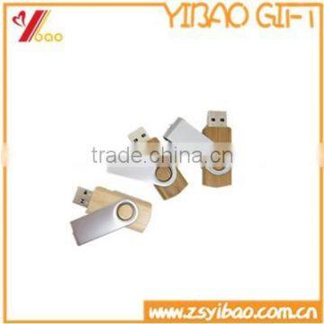 Wooden USB Flash Drive With Memory 32MB to 64GB photo-2