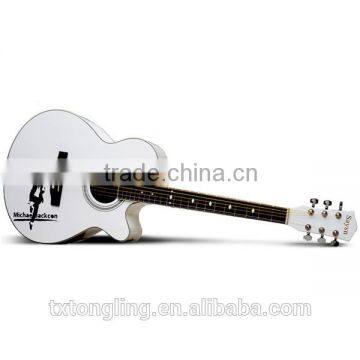 Art Paint White Color Guitar (TL-0050) photo-2