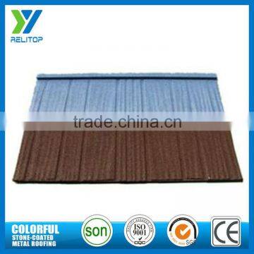 Stone coated durable competitive price natural sand roof tile