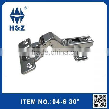 Two way glass door hinge