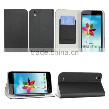 For ZTE Memo 5 s N5s Simple Flip PU Leather Case Cover