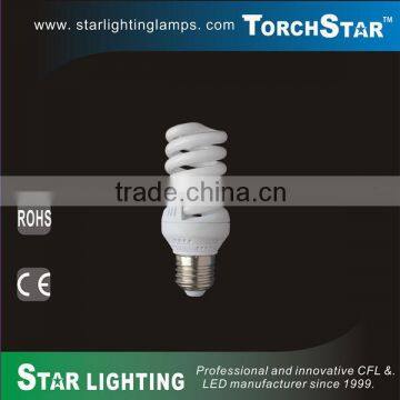 18W T2 full spiral E27 CFL energy saving lamps