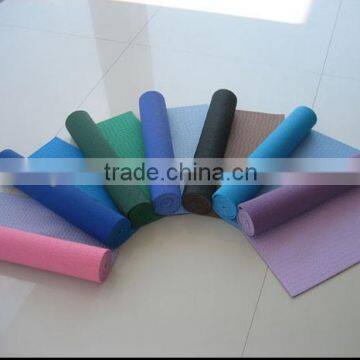 2-tone colors custom print comfortbale PVC yoga mat