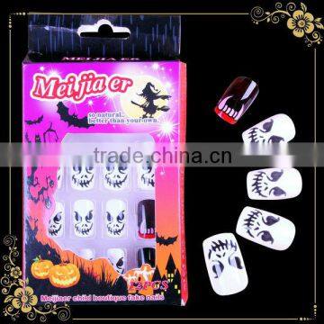 wholesale false nails /2014 hallooween artificial nail art tips