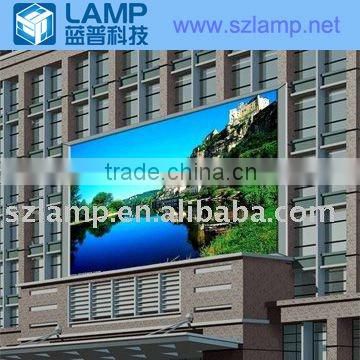 16mm outdoor full color matrix LED wall panel