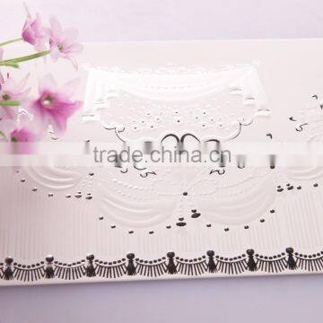 Inner Paper Africa Style Hot Stamp ,embossed Wedding Invitations Cards photo-4