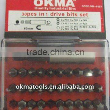 6 Pcs Screwdriver Bits With Bit Holder Set